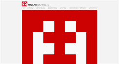 Desktop Screenshot of foglar-architects.cz